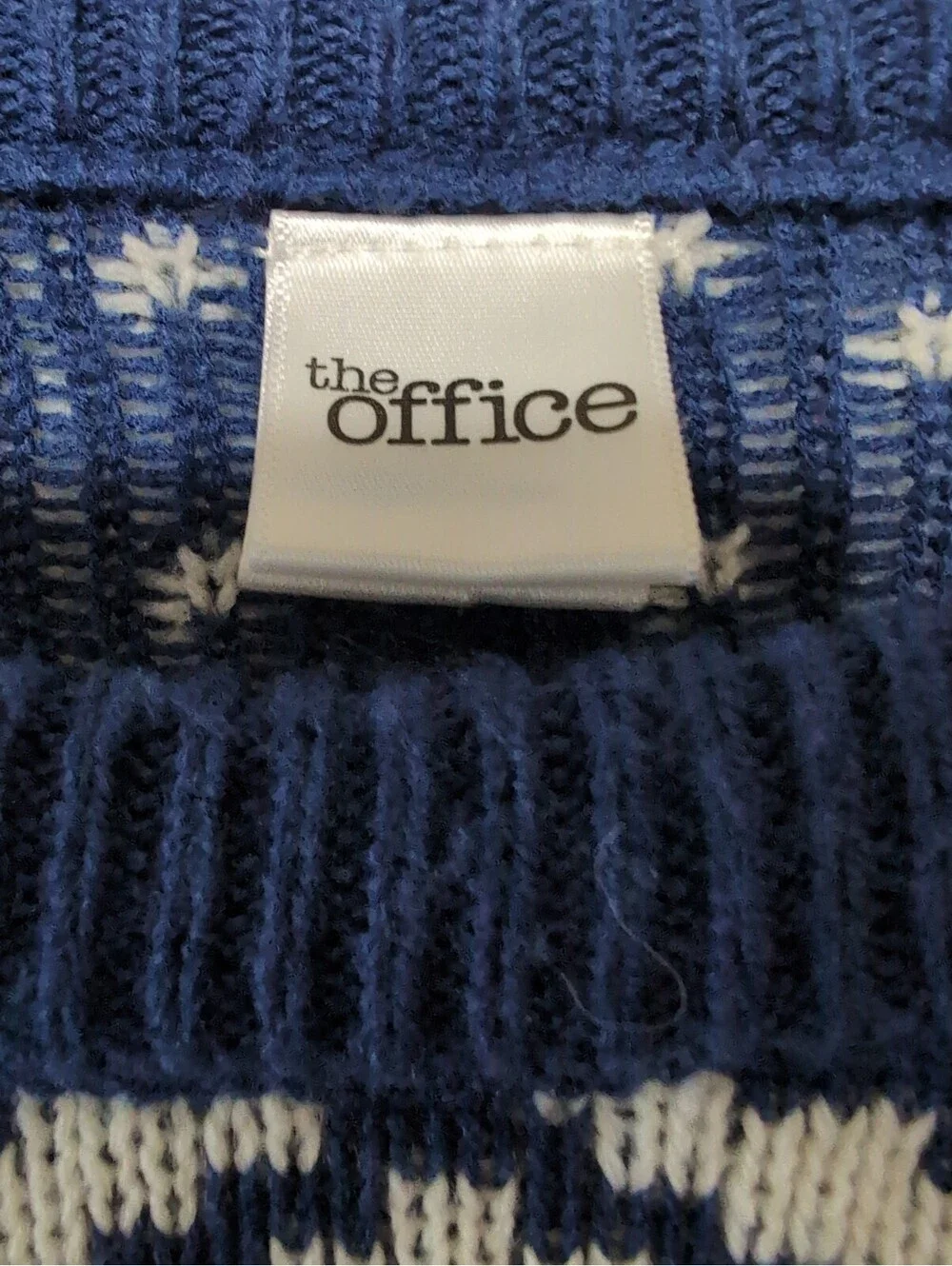 The Office Ugly Christmas Sweater Dunder Mifflin Fair Isle Men's XL(1422)B